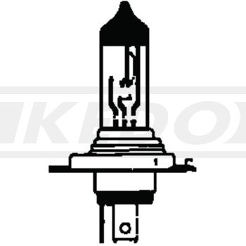 12V H4 Headlamp Bulb 60/55W P43T