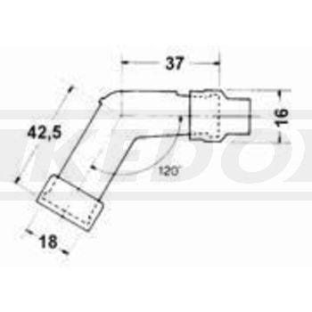 NGK Spark Plug Resistor Cover VB05F