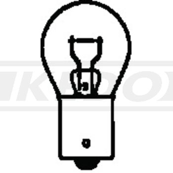 6V Kugel-Glühlampe 10W BA15S, e-geprüft (kleiner Glaskopf, z.B. für Mini-Blinker)