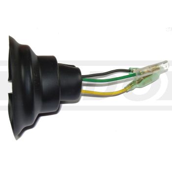 Support ampoule Bilux avec cable (OEM), pour optique export art. 40356, ampoule 6V art. 27176, art. 41002/26025 ne conviennent pas!