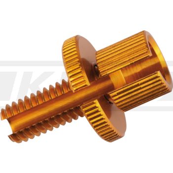 M8x1.25 Adjusting Screw incl. Nut for Brake or Clutch Control Cable, 1 Piece (OEM Quality, suitable for cables with max 8mm outer diameter)