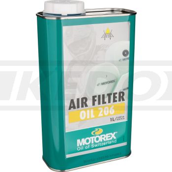 Luftfilteröl 1000ml Dose, zum Benetzen von Schaumstoff-/Metallgewebefilter, sehr klebrig, für Straßen- und Offroad-Einsatz