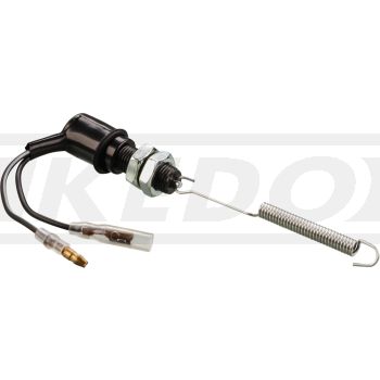 Brake Light Switch, rear, incl. universal spring