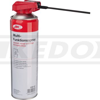 Multifunktions-Spray 500ml mit Duplex-Düse (harz-, säure- & silikonfrei, Sprühröhrchen nicht verlierbar)
