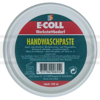 E-Coll Hand Cleaning Paste 500ml