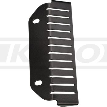 Oil Cooler Protector Type I, suitable for oil cooler item 50605/50682/50180, aluminium black plastic coated