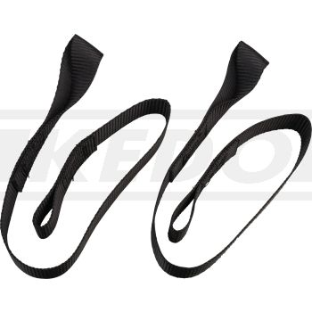 Transport/Retaining Strap Set for Handlebar (Prevents handlebar from scratches through hooks) 2 pieces, breaking stress 1130kg, 48cm each