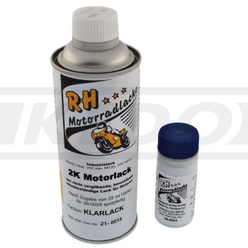 Peinture moteur 2 composants, transparente, 375ml, durcisseur inclus