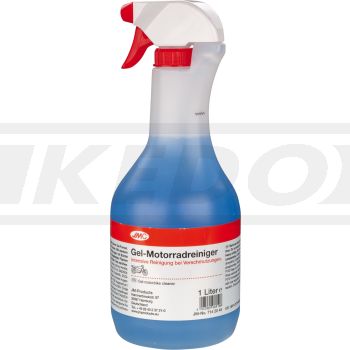 JMC GEL Motorrad-Reiniger, 1l-Sprühflasche (biologisch abbaubar, keine Kalkrückstände)