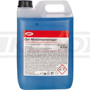 JMC GEL Motorrad-Reiniger, 5l-Kanister (biologisch abbaubar, keine Kalkrückstände)
