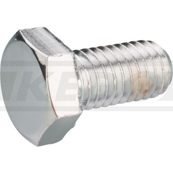 M8x16 Hexagon Head Screw, chrome-plated smooth head, optically matching Art. 10046CR, if used on the right side of the vehicle