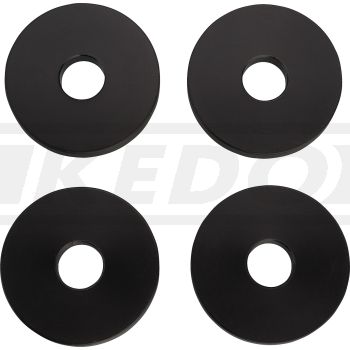 Spacer Kit (4 Pcs.) for late XT500 Indicators (Enables installing jerry can rack item 60030 and indicators at XT500 '86 and later at the same time)