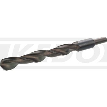 HSS Drill Bit 13.0mm, with reduced shaft to 8mm (suitable for cordless screwdrivers), point angle 118°degree,  roll-rolled