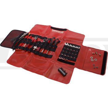 Enduristan Werkzeugtasche Tool Pack, 56 elastische Schlaufen, magnetischer Ablagebereich, Abm. geschlossen ca. 13.5x45cm