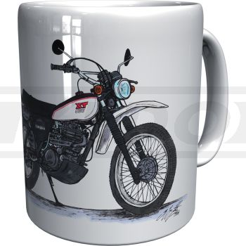 China Mug 'XT500 1986'