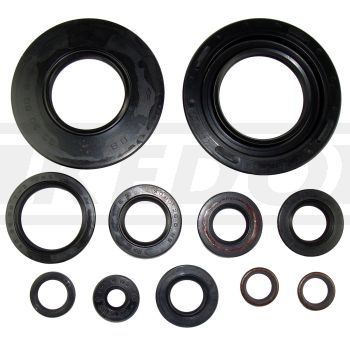 Engine Shaft Seals, Complete Kit, 11 Pcs. incl. Seal for Centrifugal Governor, OEM-Quality