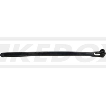 Cable Tie, reclosable, 9mm wide, 160mm long, black, suitable for e.g. handlebars