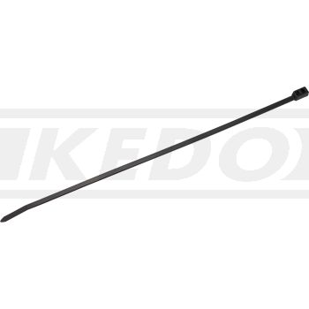 Doppelkopf-Kabelbinder, 4.8x300mm, schwarz, 1 Stück
