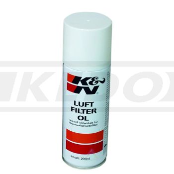 K&N Luftfilteröl EINZELN, 204ml Sprühdose (99-0506EU)