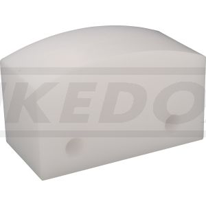 Schleifblock Kettenspanner, abgerundete Form, Lochabstand 30mm, OEM-Vergleichs-Nr. 2N0-22178-00