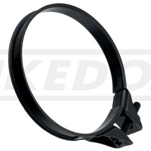 Hose Clamp for Air Filter Box and Intake Manifold, 1 piece, black (clamping range 61-64mm), width 8,5mm, OEM reference # 90460-58015