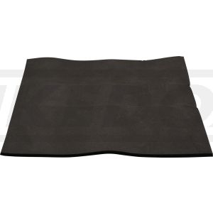 Cellular Rubber Pad (CR), Thickness 4mm, 20x20cm, Heat- and Fuel Resistant