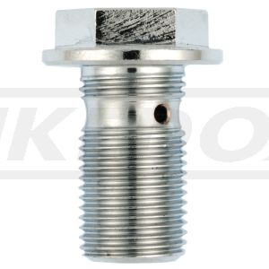 Banjo Bolt for Cylinder Head, for rocker arm axle with oil line attachment, chrome plated, 1 piece, OEM