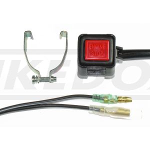 Kill Switch, 75cm Wiring Loom, suitable for CDI-Ignitions (Size Top 20x22mm, Bottom 24x28mm)