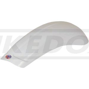 Rear Fender UFO Vintage 'Cross', White, size (max.) 195x590mm