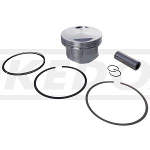 Kit piston CP-Carrillo BigBore 95.00mm 11:1 complet avec segments, axe et clips (nécessite chemise art. 50239)