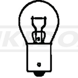 6V Kugel-Glühlampe 10W BA15S, e-geprüft (kleiner Glaskopf, z.B. für Mini-Blinker)