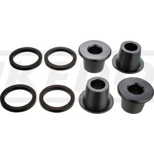 KEDO Lenkerbuchsen-Kit massiv, 4 Stück (Kunststoff/schwarz)
