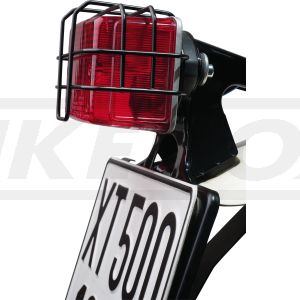 Taillight Grill 'Xcountry', black coated, incl. mounting material