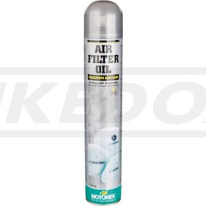 Luftfilteröl 750ml Spray (zum Benetzen von Schaumstoff-/Metallgewebefilter, sehr klebrig, für Straßen- und Offroad-Einsatz