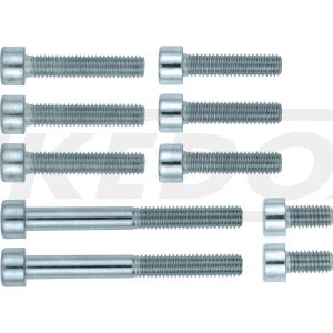 Kit vis allen M6, 8.8 pour cylindre er culasse (toutes les vis en M6 pour cylindre, culasse, cache culbuteurs, glissière)