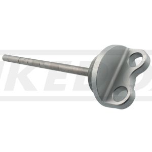 Oil Dipstick, Anodized Aluminium (CNC-Milled, with Oil Level Markings), incl. O-ring