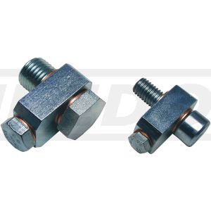 Oil Change Adaptors for Frame and Oil Sump (Deflects Oil Downwards)