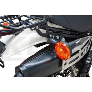 Blinkerhalter für Blinker Art. 42000R (kurzes Gewinde), ersetzt die Blinkerhalter 22301/28293 bzw. 50286, mit Gepäckträger Art. 60084/5(S), 1 Paar
