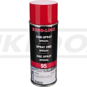 Zink-Spray 400ml (bis +500°C; auch als Haftgrund/Füller verwendbar)