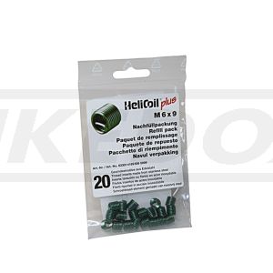 HELICOIL PLUS-Refill M6x9, Set contains 20 Pieces