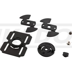 T-Lock Mounting with Molle Adapter, universal locking system with twist lock to mount additional bags on the vehicle