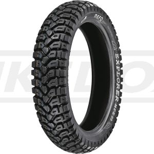 Pneu trail MEFO 120/90+4.00-18' MFE99 Explorer (72T/TT, pneu pour montage avec chambre art. 61029)