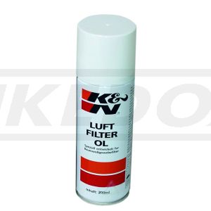 Huile à filtre à air K&N, bombe de 204ml (99-0506EU)