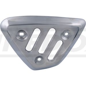 Pare chaleur inférieur, inox poli, refabrication
