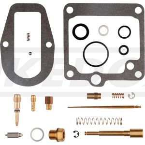 KEDO Carburettor Rebuild-Kit incl. choke piston, -spring & -ball, gasket for actuating shaft (Main Jet #230, Pilot Jet #25) --></picture> alternative see item 94030