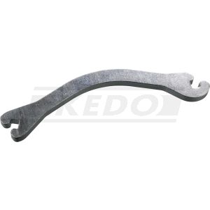 KEDO-Speichenschlüssel, für unsere Edelstahlspeichen mit M4-Nippeln, Schlüsselweite 5,5 mm, präzise gelasert, Länge 134mm
