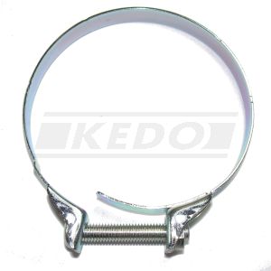 Hose Clamp Intake Tract, SR/XT500: Intake Manifold & Carburettor Rear, , XT600'87-/XT600Z'86-: Rear Carburettor, right, 1 piece (OEM)