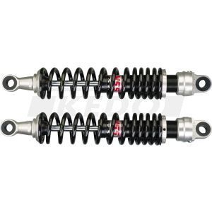 YSS Ecoline Rear TwinShocks, 1 pair, length 370mm, spring preload adjustable, KEDO version with improved bushing, incl. Vehicle Type Approval
