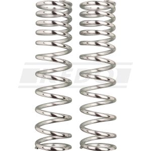 YSS Replacement/Tuning Spring for 370mm Rear Shocks, 1 pair, chrome, recommended for load/driver's weight 70kg and less (Vehicle Type Approval)