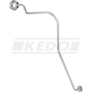 Oil Line (Engine to Exhaust Valve), Chrome Plated (replaces , OEM # 583-13161-00, 33Y-13161-01)
